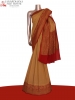 Double Contrast Handloom Banarasi Georgette Silk Saree